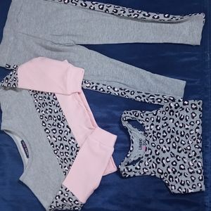 (LITTLE GIRL SIZE 4) LIMITED TOO (3) PIECE SET